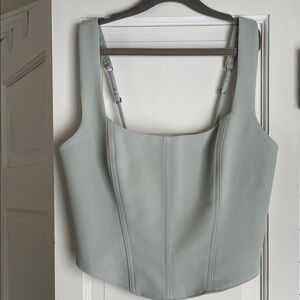 Abercrombie & Fitch Corset Crop Top